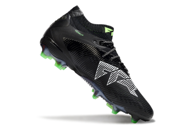 Men's Puma Future 8 Ultimate FG Football Boots - Black/White/Yellow