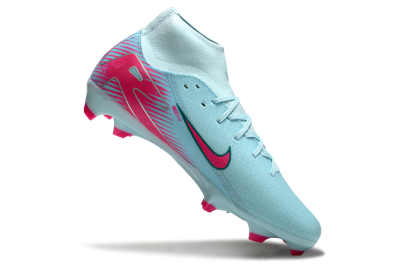 Men's Nike Air Zoom Mercurial Superfly 10 Elite FG Football Boots - Jade/Pink/White