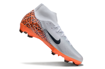 Men's Nike Air Zoom Mercurial Superfly 10 Elite FG Football Boots - Grey/Black/Leopard