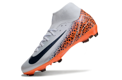 Men's Nike Air Zoom Mercurial Superfly 10 Elite FG Football Boots - Grey/Black/Leopard