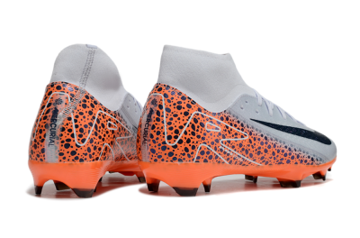 Men's Nike Air Zoom Mercurial Superfly 10 Elite FG Football Boots - Grey/Black/Leopard