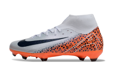 Men's Nike Air Zoom Mercurial Superfly 10 Elite FG Football Boots - Grey/Black/Leopard