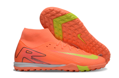 Men's Nike Air Zoom Mercurial Superfly 10 Elite TF Football Shoes - Red/Yellow/White
