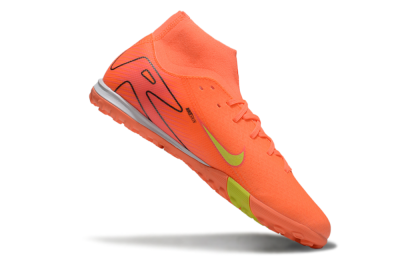 Men's Nike Air Zoom Mercurial Superfly 10 Elite TF Football Shoes - Red/Yellow/White
