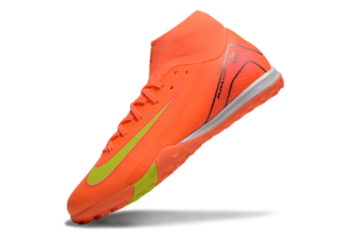 Men's Nike Air Zoom Mercurial Superfly 10 Elite TF Football Shoes - Red/Yellow/White