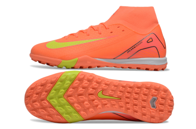 Men's Nike Air Zoom Mercurial Superfly 10 Elite TF Football Shoes - Red/Yellow/White