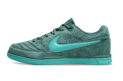 Men's Nike Street Gato IC Football Shoes - Green/Green