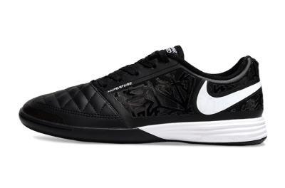 Men's Nike Lunar Gato 2 IC Football Shoes - Black/White