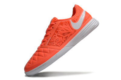 Men's Nike Lunar Gato 2 IC Football Shoes - Red/White