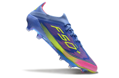 Men's Adidas F50+ Elite Lightstrike Pro FG Football Boots - Blue/Yellow/Pink