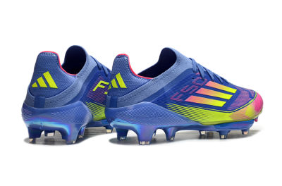 Men's Adidas F50+ Elite Lightstrike Pro FG Football Boots - Blue/Yellow/Pink