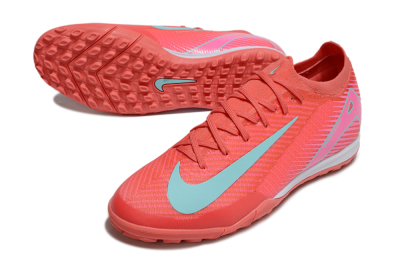 Unisex Nike Air Zoom Mercurial Vapor 16 Elite TF Football Shoes - Red/Jade/Pink