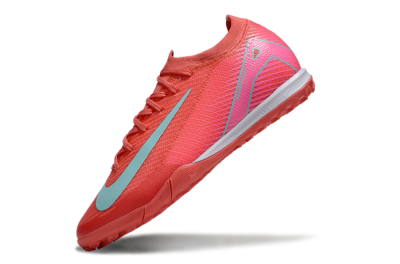 Unisex Nike Air Zoom Mercurial Vapor 16 Elite TF Football Shoes - Red/Jade/Pink