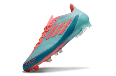 Men's Adidas F50 Elite FG Football Boots - Jade/Red/Blue