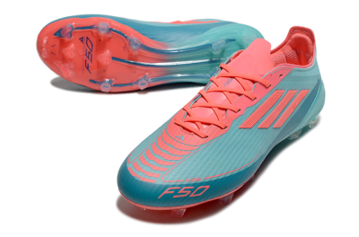 Men's Adidas F50 Elite FG Football Boots - Jade/Red/Blue