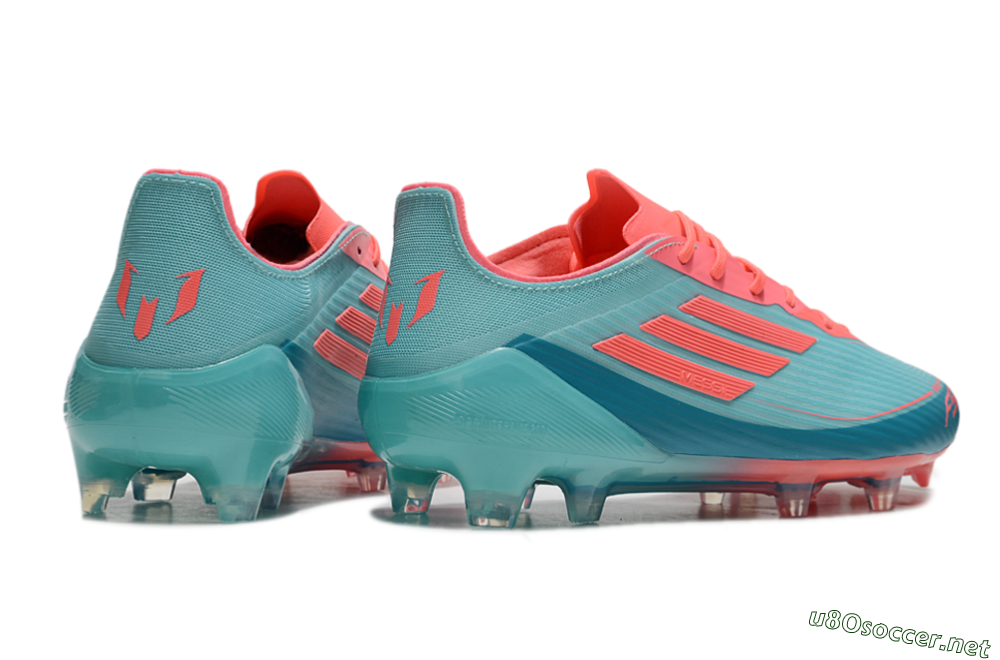 Men's Adidas F50 Elite FG Football Boots - Jade/Red/Blue 6