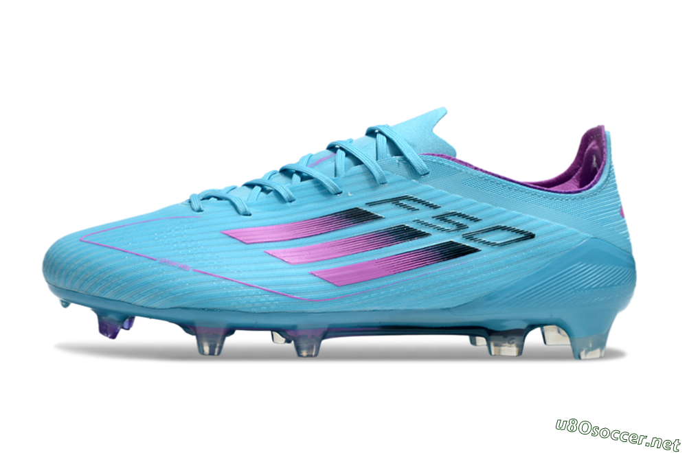 Men's Adidas F50 Elite FG Football Boots - Jade/Purple/Black 0