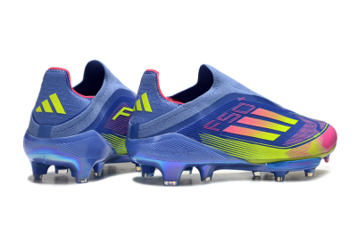 Men's Adidas F50+ Elite Lightstrike Pro FG Football Boots - Blue/Yellow/Pink