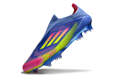 Men's Adidas F50+ Elite Lightstrike Pro FG Football Boots - Blue/Yellow/Pink