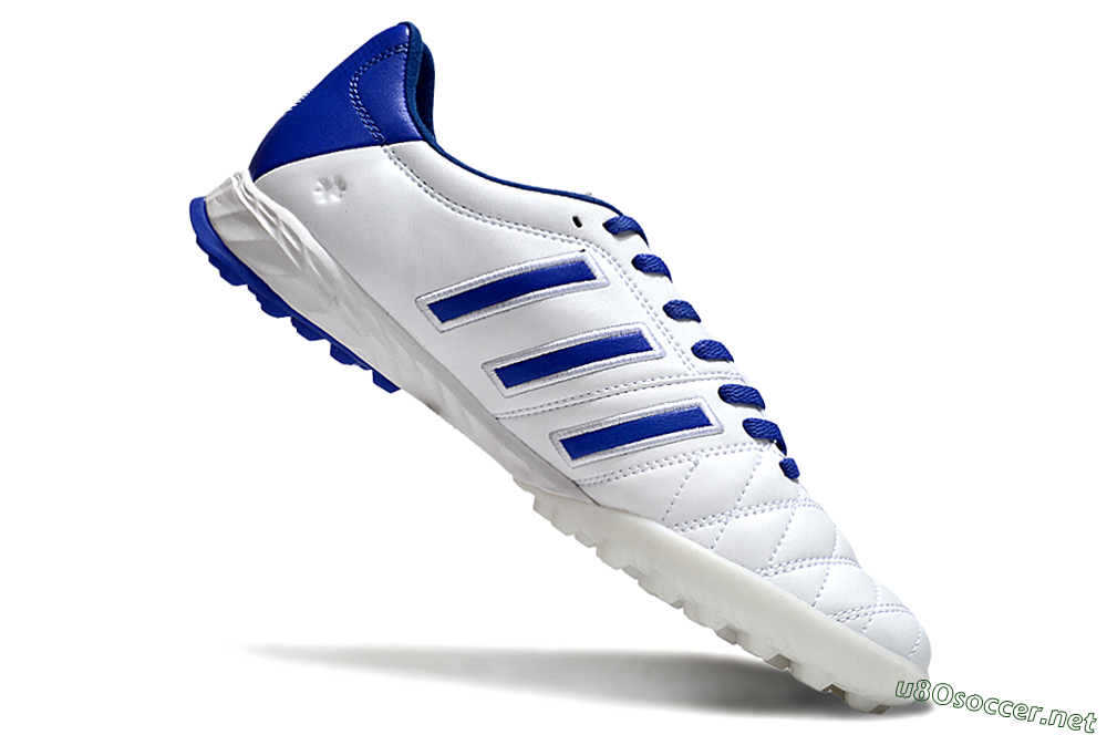 Men's Adidas Adipure 11Pro x PD25 Trx TF Football Shoes - White/Blue 4
