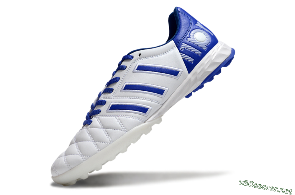 Men's Adidas Adipure 11Pro x PD25 Trx TF Football Shoes - White/Blue 5