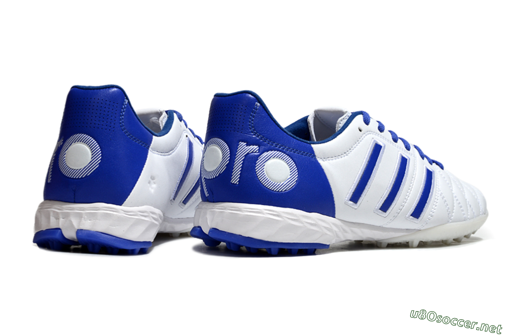 Men's Adidas Adipure 11Pro x PD25 Trx TF Football Shoes - White/Blue 6