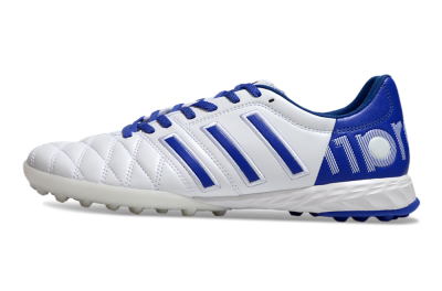 Men's Adidas Adipure 11Pro x PD25 Trx TF Football Shoes - White/Blue