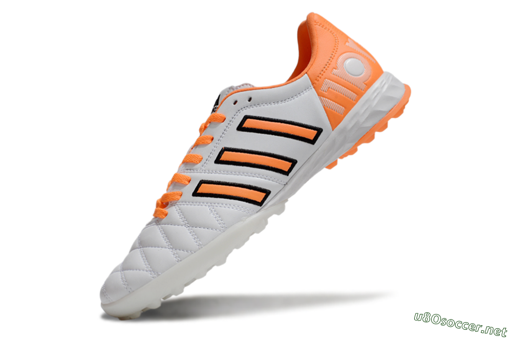 Men's Adidas Adipure 11Pro x PD25 Trx TF Football Shoes - White/Black/Orange 5