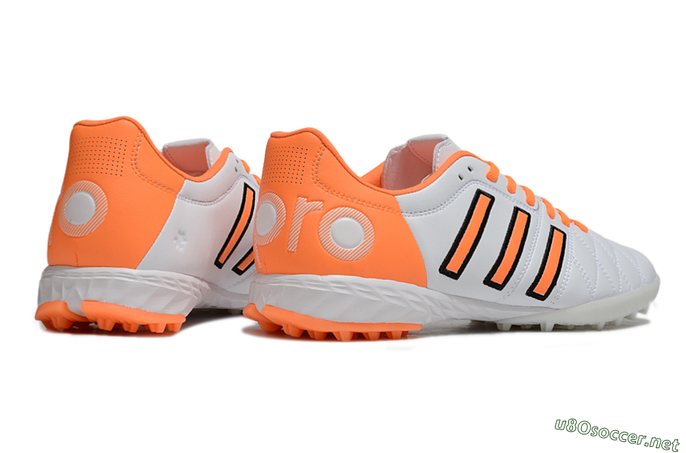 Men's Adidas Adipure 11Pro x PD25 Trx TF Football Shoes - White/Black/Orange 6