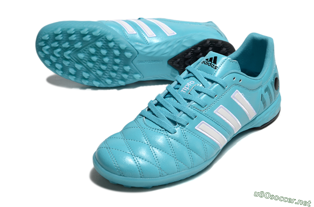 Men's Adidas Adipure 11Pro x PD25 Trx TF Football Shoes - Blue/White/Black 3
