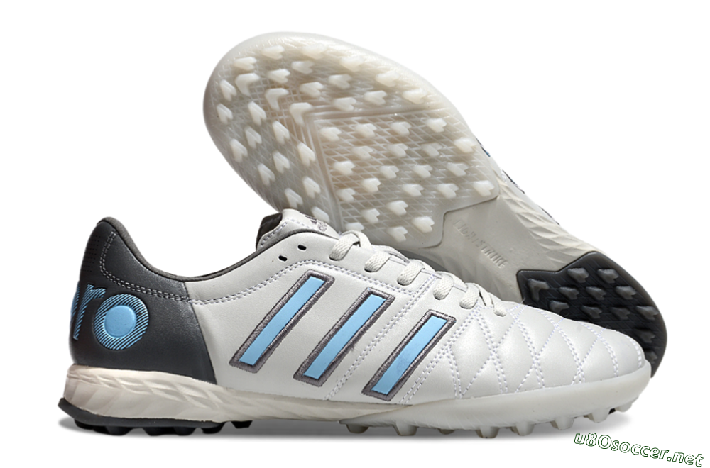 Men's Adidas Adipure 11Pro x PD25 Trx TF Football Shoes - White/Blue/Black 2