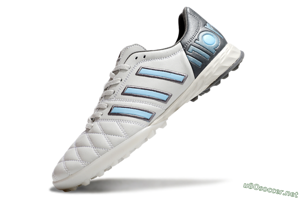Men's Adidas Adipure 11Pro x PD25 Trx TF Football Shoes - White/Blue/Black 5