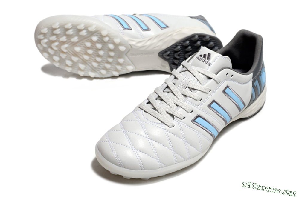 Men's Adidas Adipure 11Pro x PD25 Trx TF Football Shoes - White/Blue/Black 3