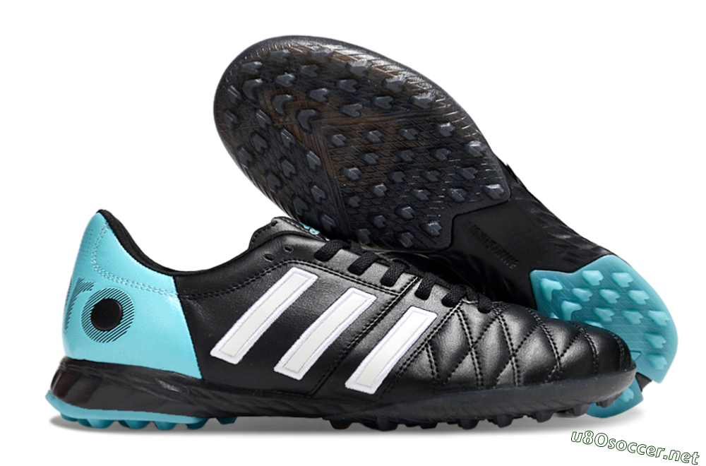 Men's Adidas Adipure 11Pro x PD25 Trx TF Football Shoes - Black/White/Blue 2