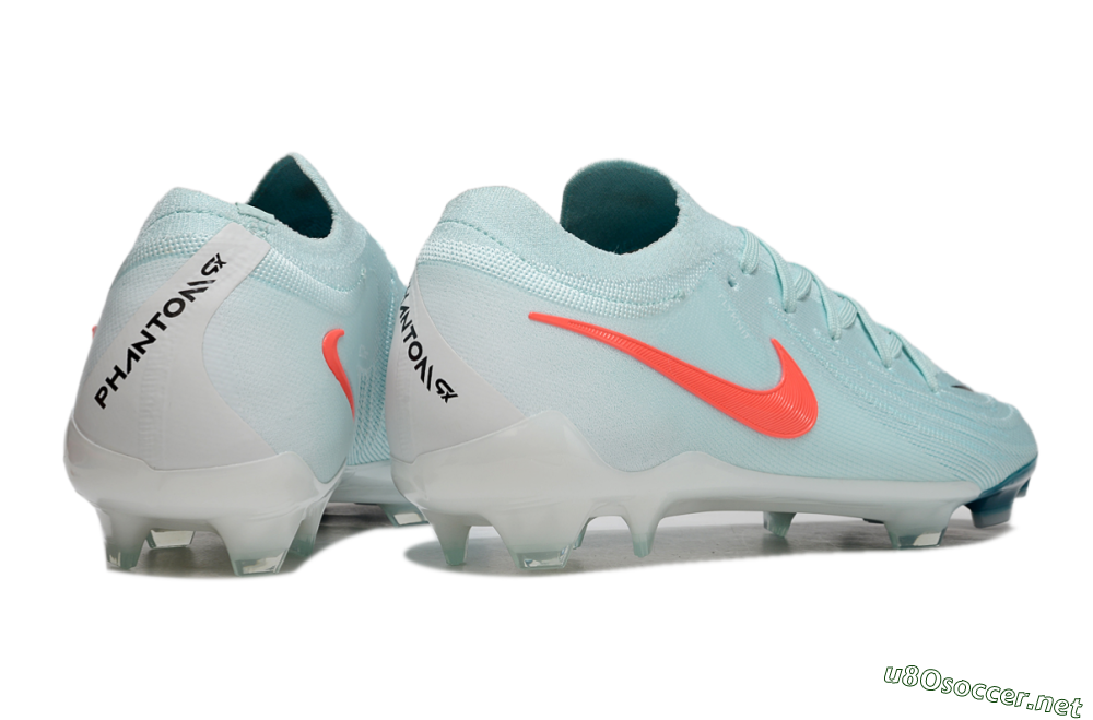 Men's Nike Phantom Luna Elite FG Football Boots - Jade/Red/White 6