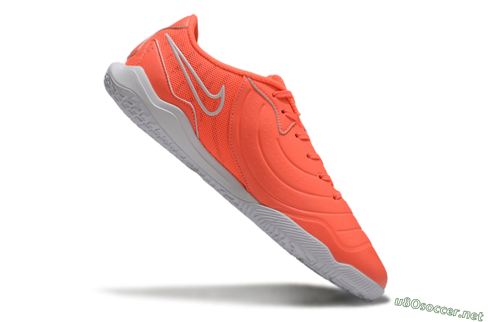 Men's Nike Tiempo Legend 10 Academy IC Football Shoes - Red/White 4