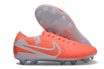 Men's Nike Tiempo Legend 10 Elite FG Football Boots - Red/White