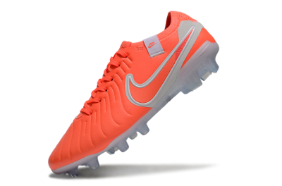 Men's Nike Tiempo Legend 10 Elite FG Football Boots - Red/White