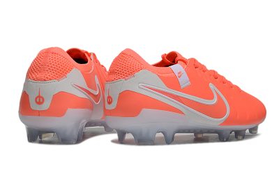 Men's Nike Tiempo Legend 10 Elite FG Football Boots - Red/White