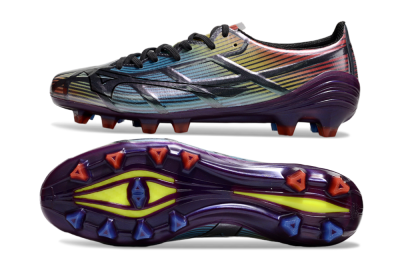 Men's Mizuno Morelia Neo Sala FG Football Boots - Blue/Yellow/Red/Purple