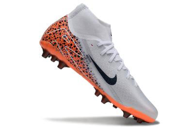 Unisex Nike Air Zoom Mercurial Superfly 10 Elite AG Football Boots - Grey/Black/Leopard