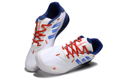 Men's Adidas Fevernova IC Football Shoes - White/Blue/Red