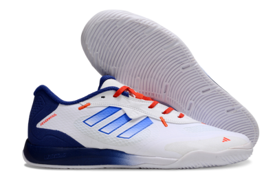 Men's Adidas Fevernova IC Football Shoes - White/Blue/Red