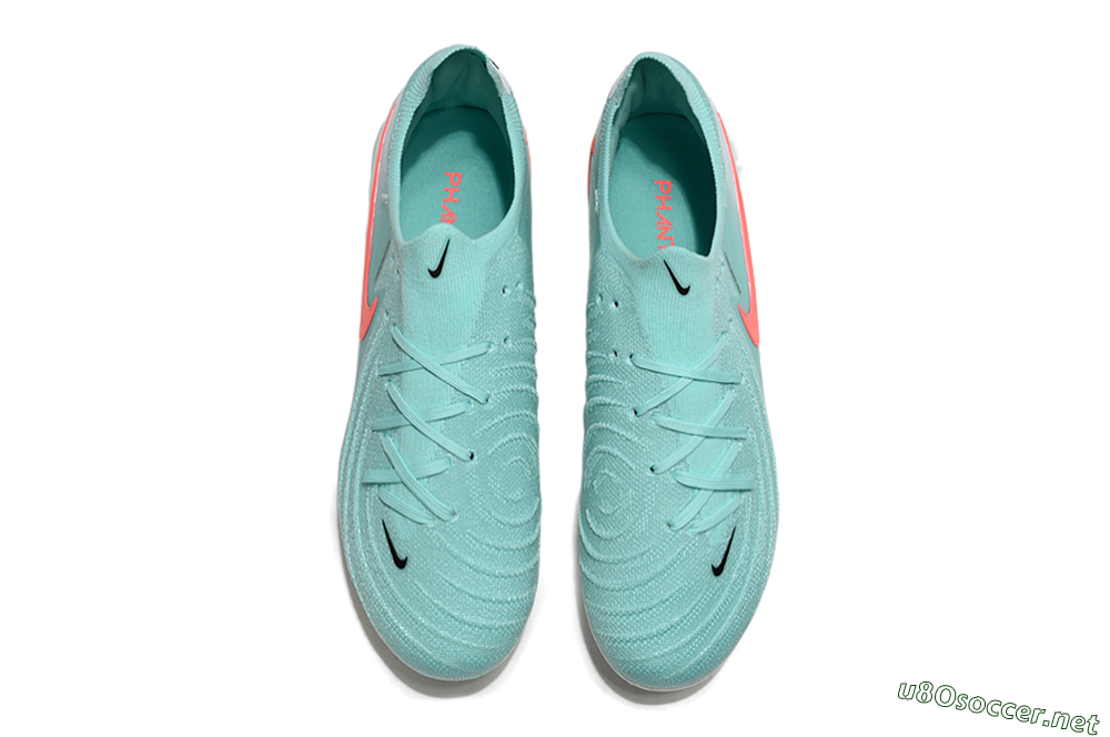 Men's Nike Phantom GX Elite AG Football Boots - Jade/Red/White 4