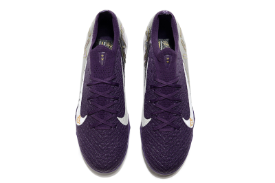Unisex Nike Air Zoom Mercurial Vapor 16 Elite TF Football Shoes - Purple/White/Gold