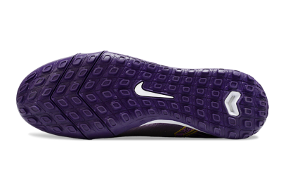 Unisex Nike Air Zoom Mercurial Vapor 16 Elite TF Football Shoes - Purple/White/Gold