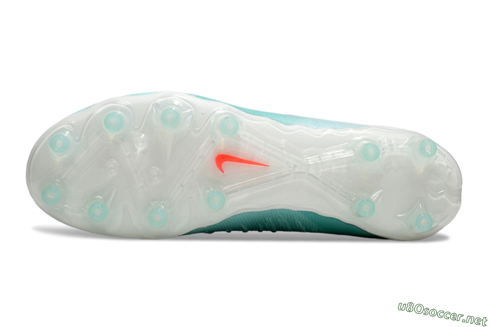 Men's Nike Phantom Luna Elite AG Football Boots - Jade/Red/White 6