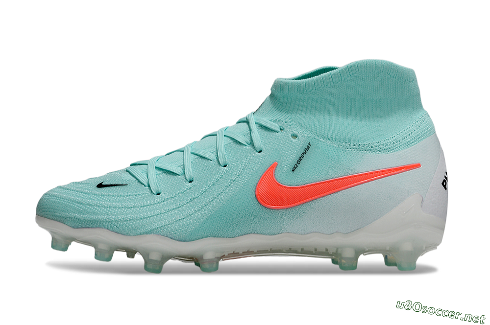 Men's Nike Phantom Luna Elite AG Football Boots - Jade/Red/White 0