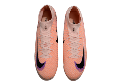 Unisex Nike Air Zoom Mercurial Superfly 10 Elite FG Football Boots - Pink/Black/Purple