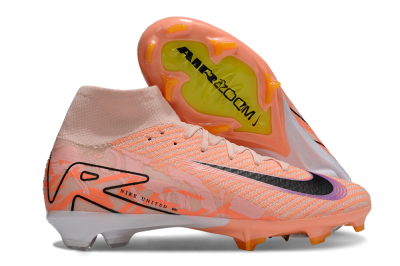 Unisex Nike Air Zoom Mercurial Superfly 10 Elite FG Football Boots - Pink/Black/Purple